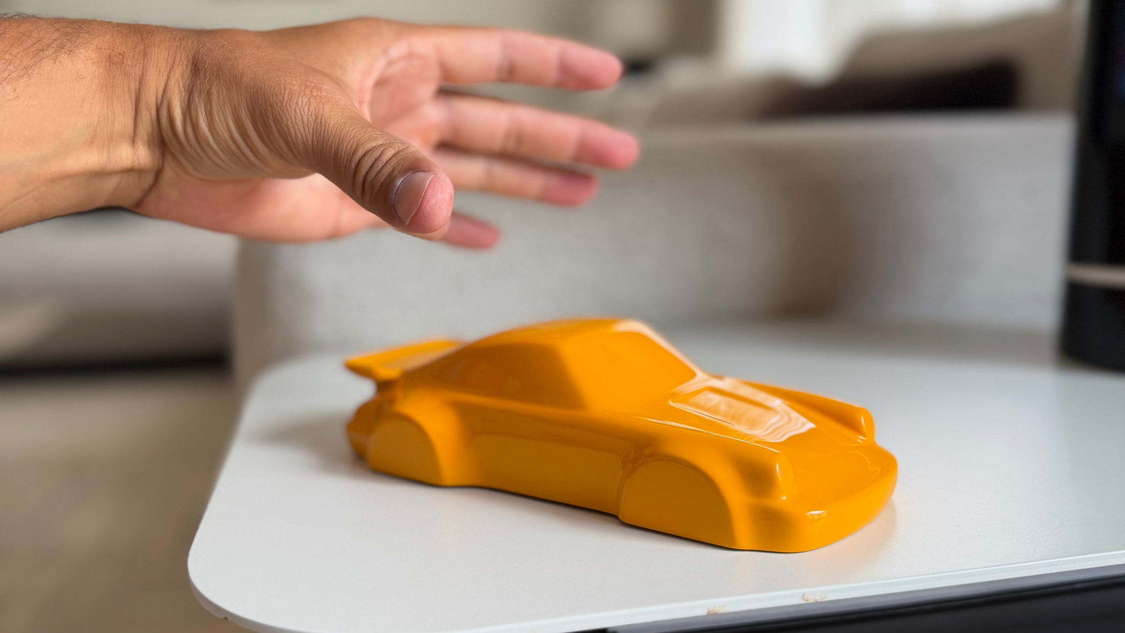 DROP PORSCHE 964 YELLOW